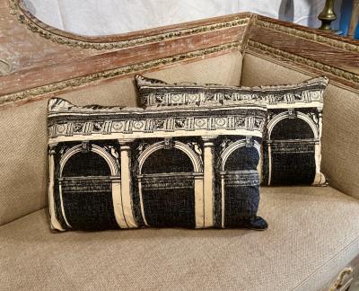 Fornasetti Architectura Pillow