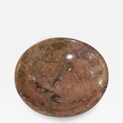 Fossilized Stone Bowl 4 5 