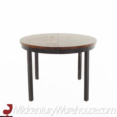 Founders Mid Century Rosewood Expanding Dining Table With 2 Leaves