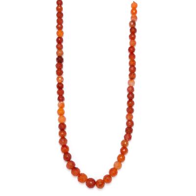 Four 12th Century Islamic semi precious stone bead chains
