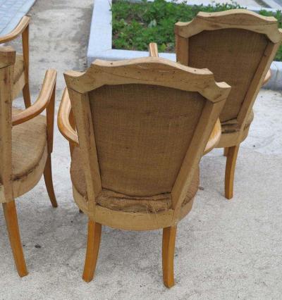 Four Art Deco Armchair