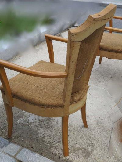 Four Art Deco Armchair