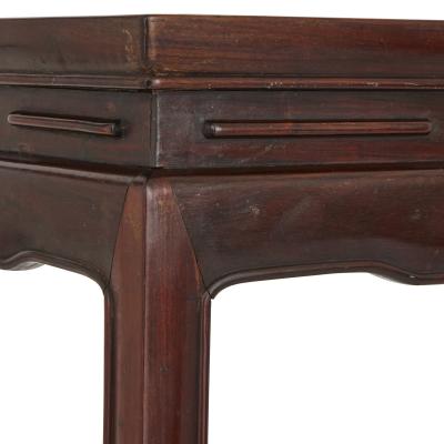 Four Chinese rosewood nested tables