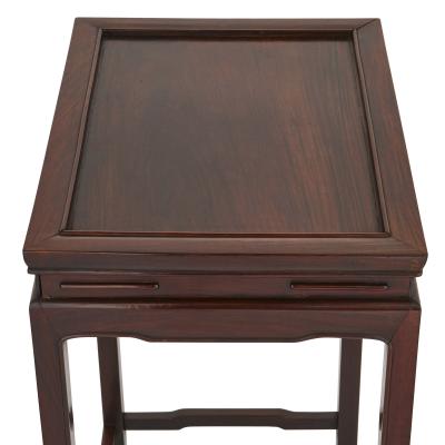 Four Chinese rosewood nested tables