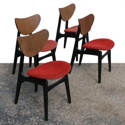 Four Danish Style Dining Chairs By G Plan
