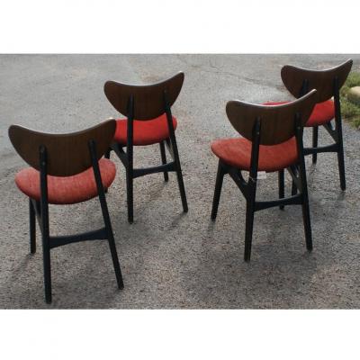 Four Danish Style Dining Chairs By G Plan