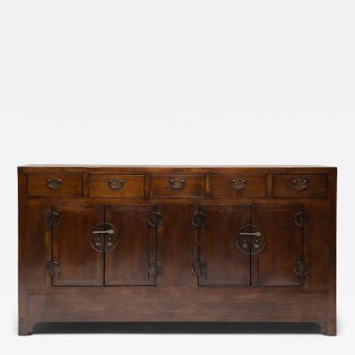 Four Door Walnut Coffer