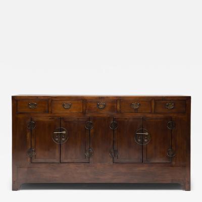 Four Door Walnut Coffer