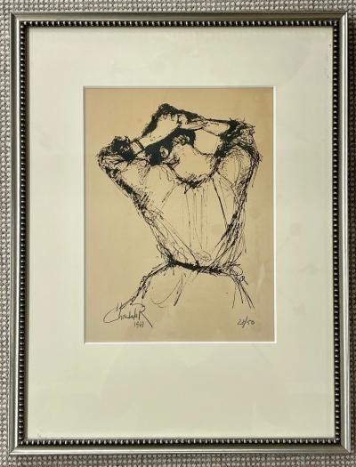 Four Framed Pencil Signed and Numbered Etchings Finely Framed and Matted