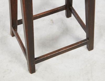 Four Leg Oak Cricket Table