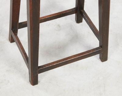 Four Leg Oak Cricket Table