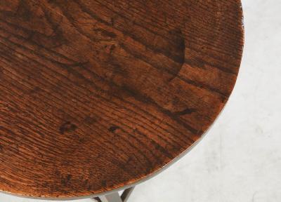 Four Leg Oak Cricket Table