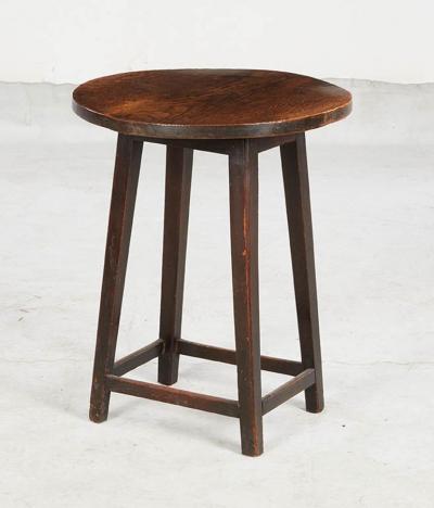 Four Leg Oak Cricket Table