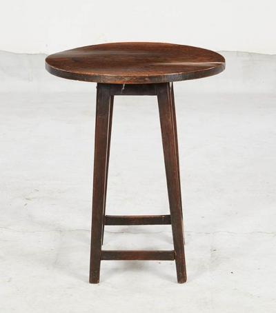 Four Leg Oak Cricket Table