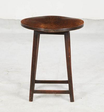 Four Leg Oak Cricket Table