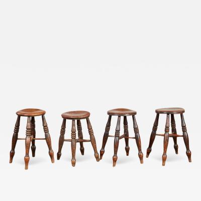 Four Windsor Dairy Stools
