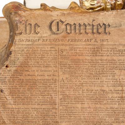 Four antique French girandoles in the Rococo style