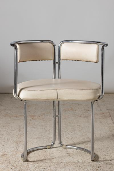 Four dining room armchairs Italy 1970