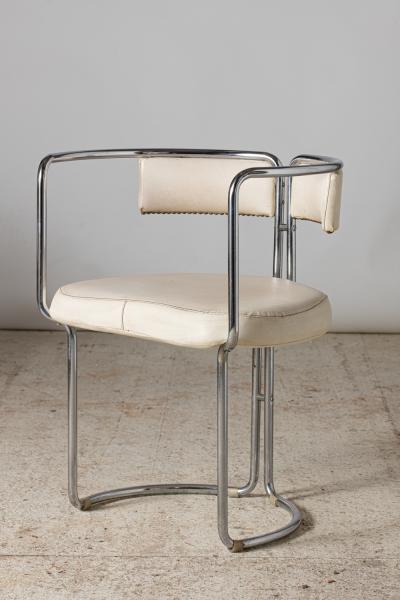 Four dining room armchairs Italy 1970