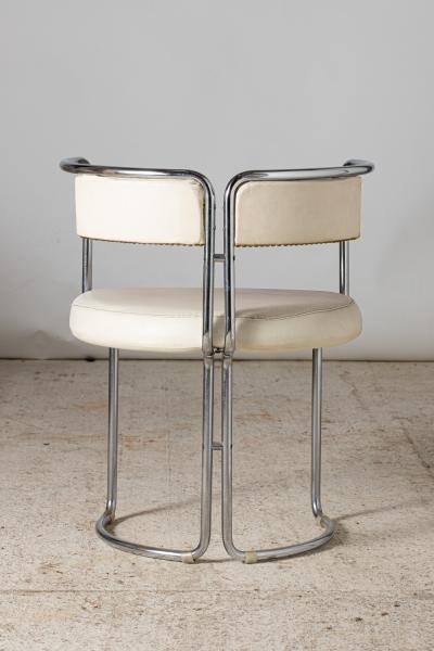 Four dining room armchairs Italy 1970