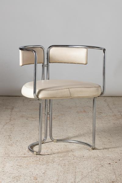 Four dining room armchairs Italy 1970
