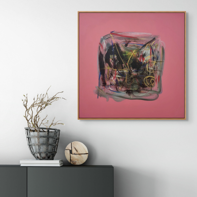 Fr d ric Prat Rose 1 Abstract painting 2023