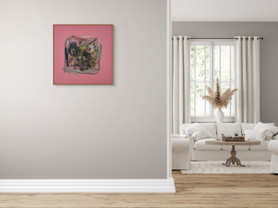 Fr d ric Prat Rose 1 Abstract painting 2023