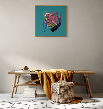 Fr d ric Prat Vert 1 Abstract painting 2023