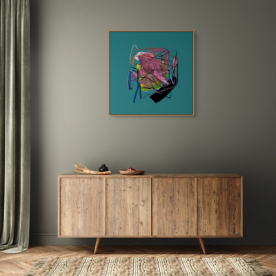 Fr d ric Prat Vert 1 Abstract painting 2023