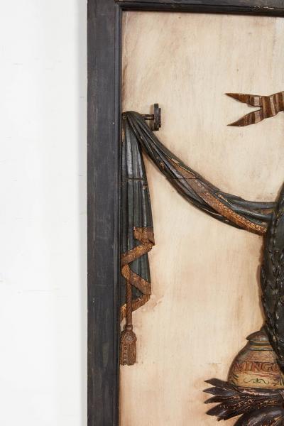 Framed 18th c Merchant Trade Sign