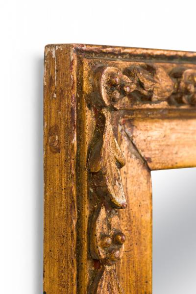 Framed American Victorian Style Giltwood Wall Mirror