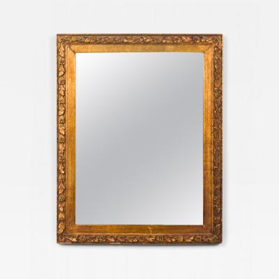 Framed American Victorian Style Giltwood Wall Mirror