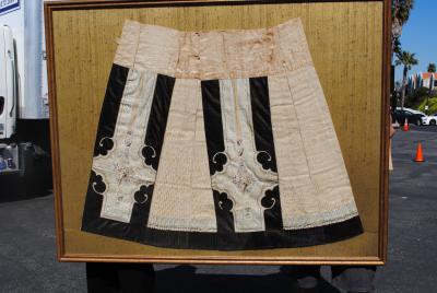 Framed Antique Chinese Skirt