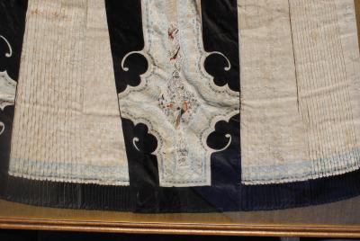 Framed Antique Chinese Skirt