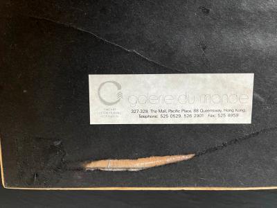 Framed Antique Chinese Textile Groups Qing Dynasty Provenance