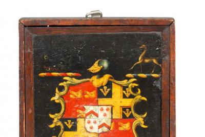 Framed British Coat Of Arms