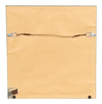 Framed British Painted Coat Of Arms