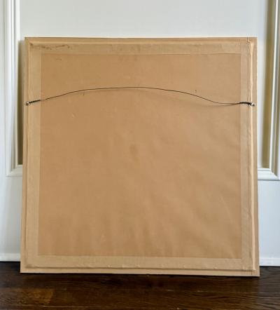 Framed Chinese Antique Embroidery Silk Collar Qing Dynasty