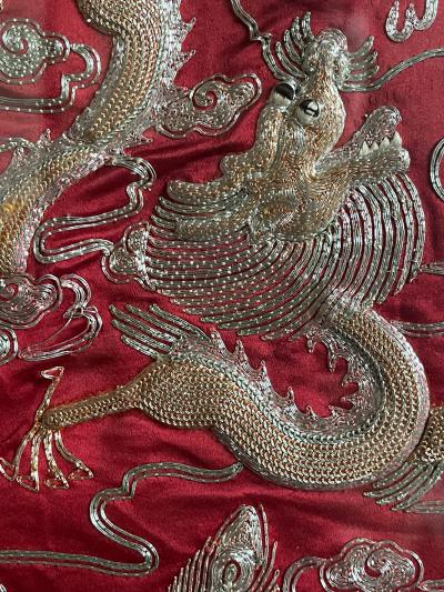 Framed Chinese Embroidery Southern Bridal Jacket