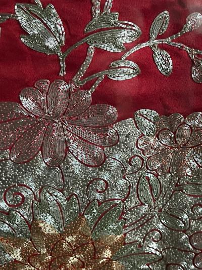 Framed Chinese Embroidery Southern Bridal Jacket