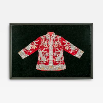 Framed Chinese Embroidery Southern Bridal Jacket