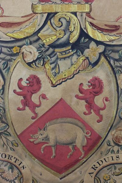 Framed Coat of Arms for Cassidy