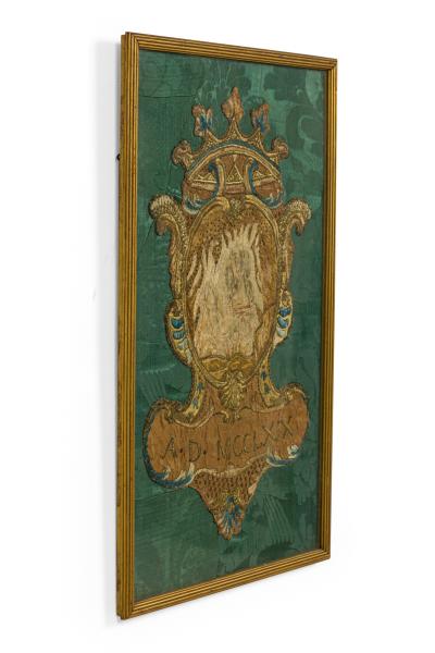 Framed Embroidered Tapestry