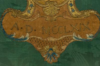 Framed Embroidered Tapestry