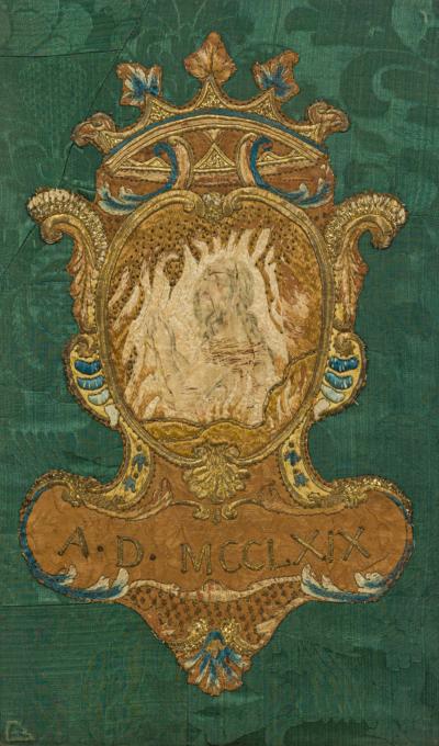 Framed Embroidered Tapestry