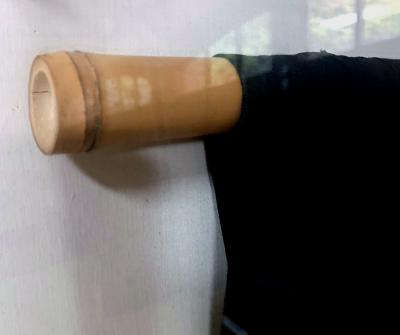 Framed Japanese Ceremonial Kimono Yuzen Dye