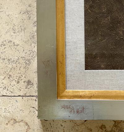 Framed Japanese Relief Embroidery Textile Art of Dragon