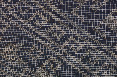 Framed Large Pre Columbian Gauze Textile Panel Chancay Culture