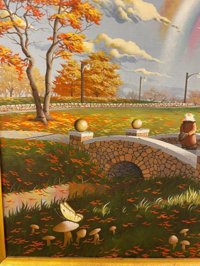 Framed Steve R Dodd Sci Fi Fantasy Illustration Painting