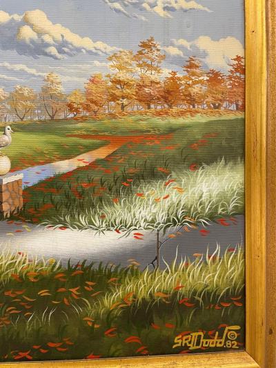 Framed Steve R Dodd Sci Fi Fantasy Illustration Painting